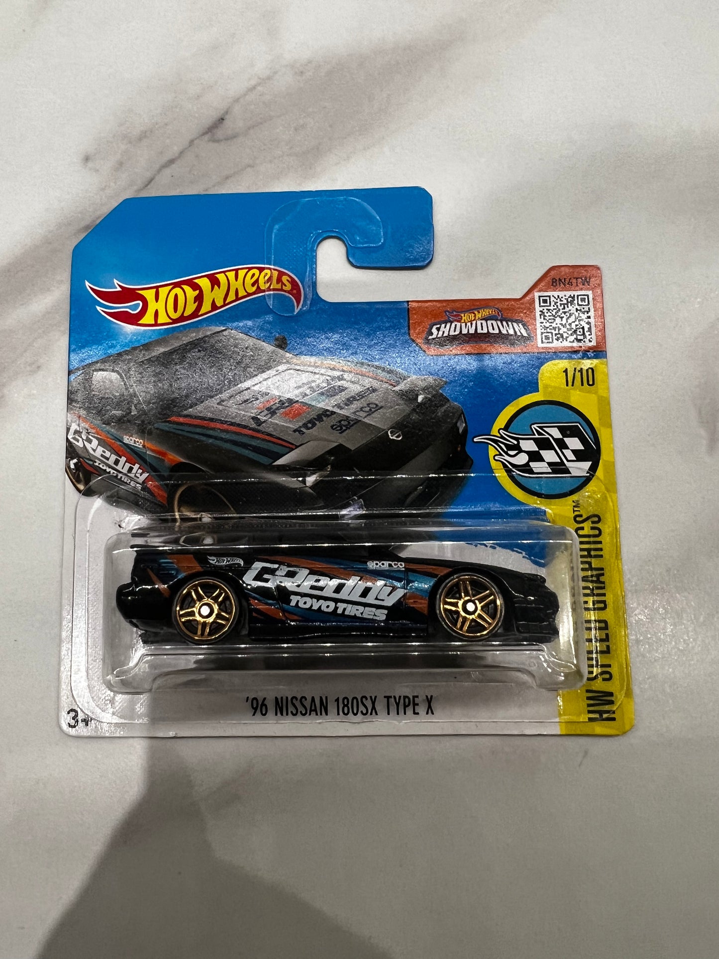 Hot wheels 96 Nissan 180SX TYPE X