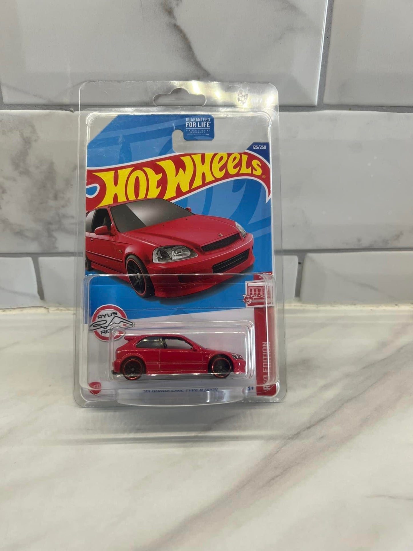 Hot Wheels Honda Civic Red EDTION