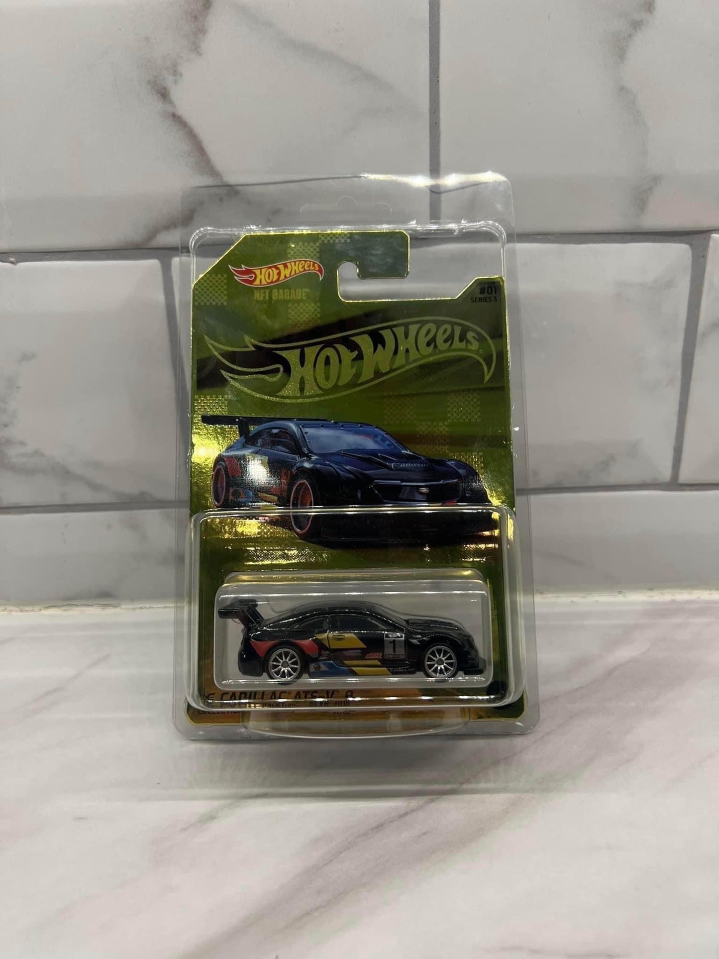 Hot Wheels N.F.T Garage Series3 Cadillac ATS V NFTH