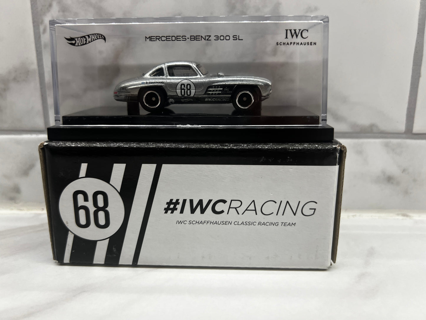 Hot Wheels IWC Racing Mercedes Benz 300SL Zamac Schaffhausen RARE