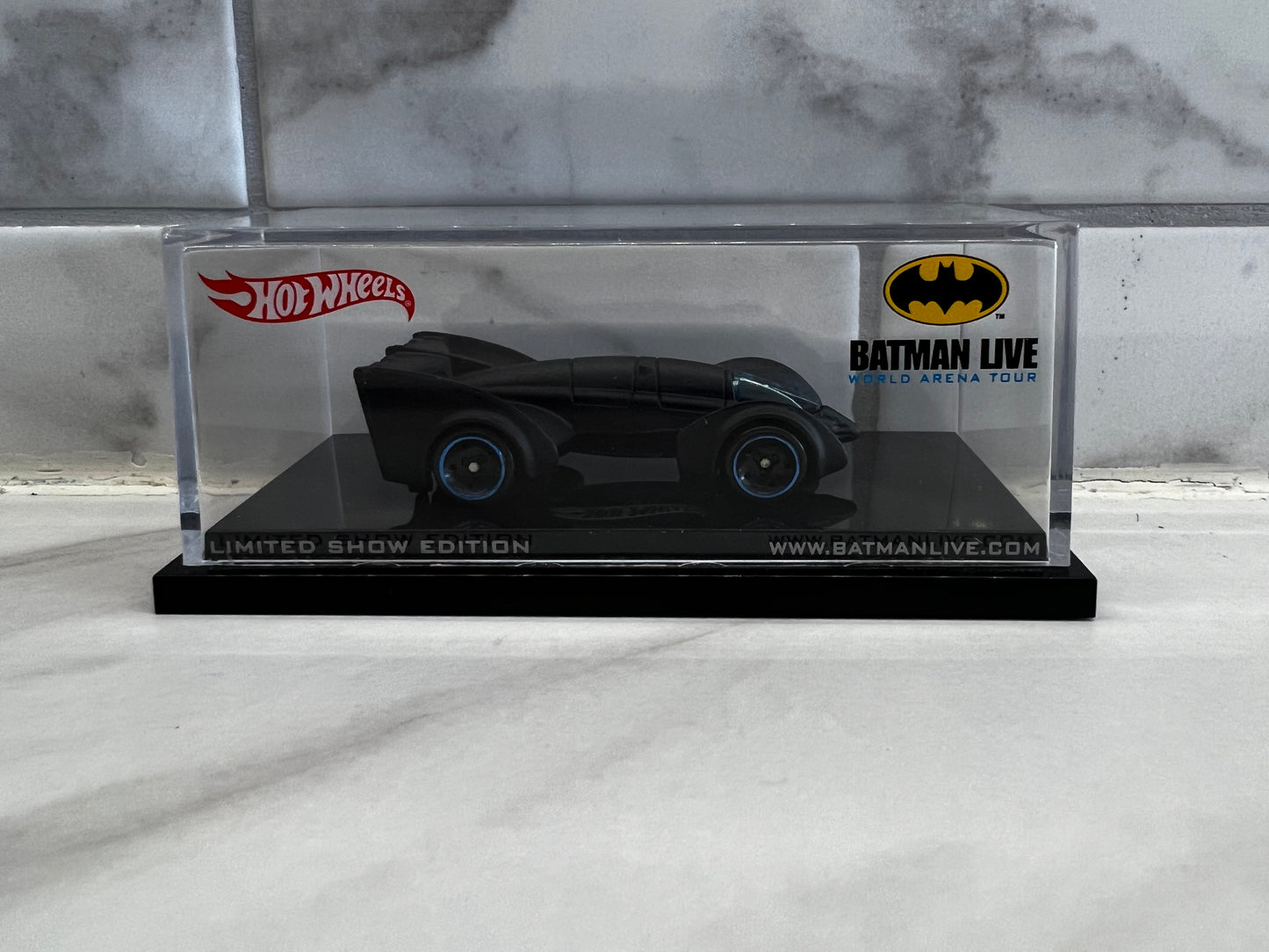 Hot Wheels Batman Live acrylic Rare