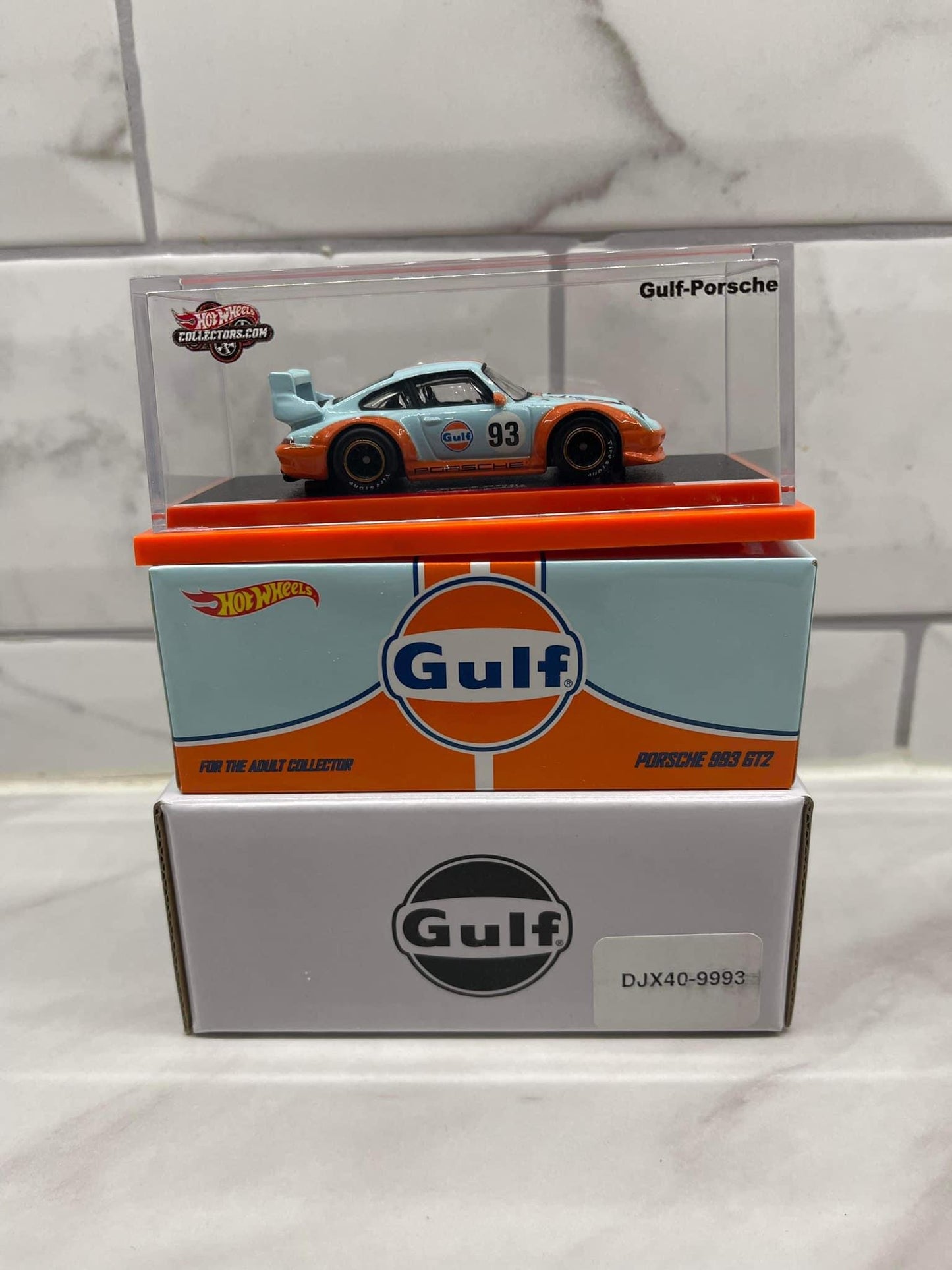 Hot Wheels Red Line Club RLC Porsche 911 993 GT2 Gulf 501/6000 Very low number